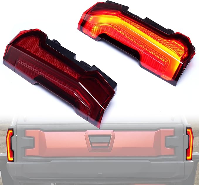 A & UTV PRO Red LED Taillights for 2024+ Polaris Xpedition XP/XP 5, Red Brake & Stop Lights for ADV/ADV 5, Compatible with Polaris Expedition Accessories, Replaces #2416628, 2416629