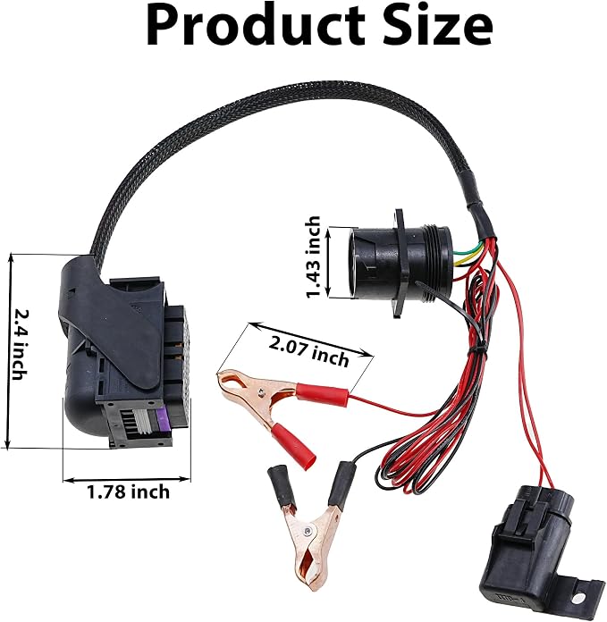 Diagnostic Cable for Paccar MX13 EPA17 ACM Heavy-Duty Engine | Compatible with Paccar MX13 EPA17 ACM engine;For heavy-duty and commercial vehicles;Durable diagnostic cable, easy plug-in.