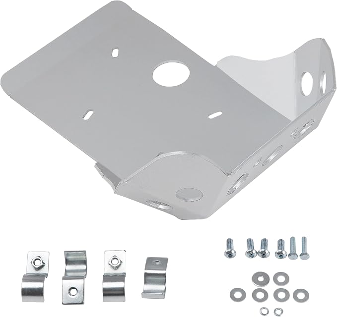 ECOTRIC Aluminum Skid Plate Compatible With 1992-2021 HONDA XR650L models; 1989-2000 HONDA XR600R models
