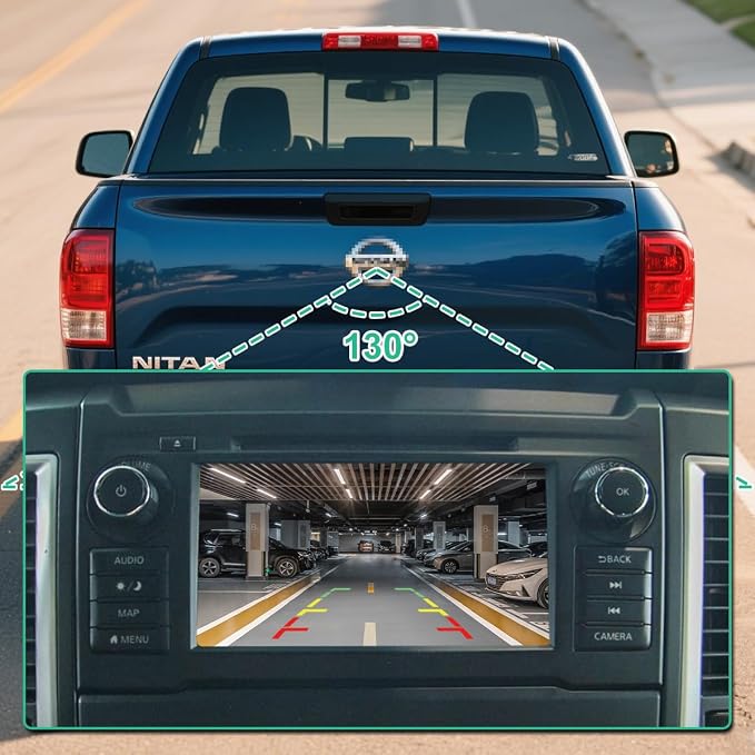 28442-EZ00A Rear View Camera for Nissan Titan XD 2016 2017 2018, OE Backup Camera Replaces 28442-EZ01A by GreenYi