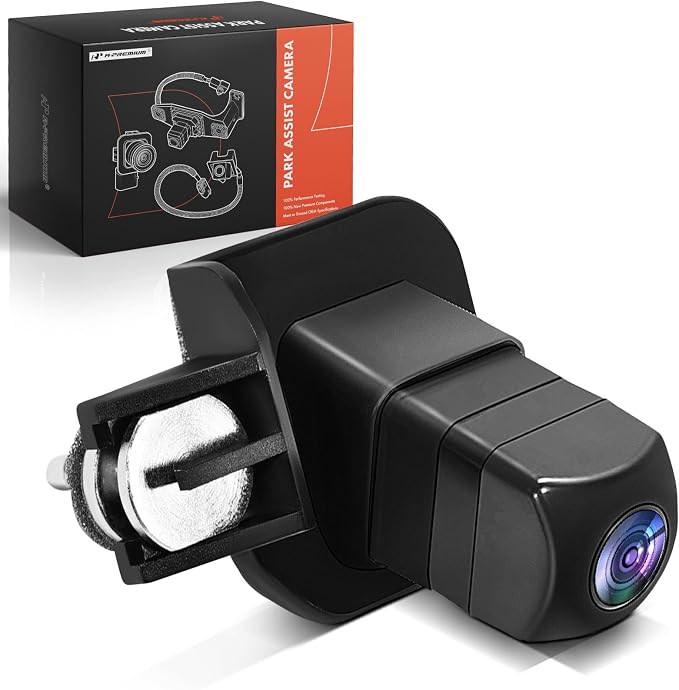 A-Premium Rear View Backup Camera Compatible with Toyota | Parking Camera for 2018 2019 C-HR CHR - Replace# 8679010010