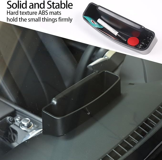 Car Center Console Navigation Screen Rear Storage Box,Phone Storage Organizer Tray,Fit for Mazda MX-5 ND Fiat Abarth 124 2016-2021 2022 2023 LHD,Center Console Navigation Rear Organizer