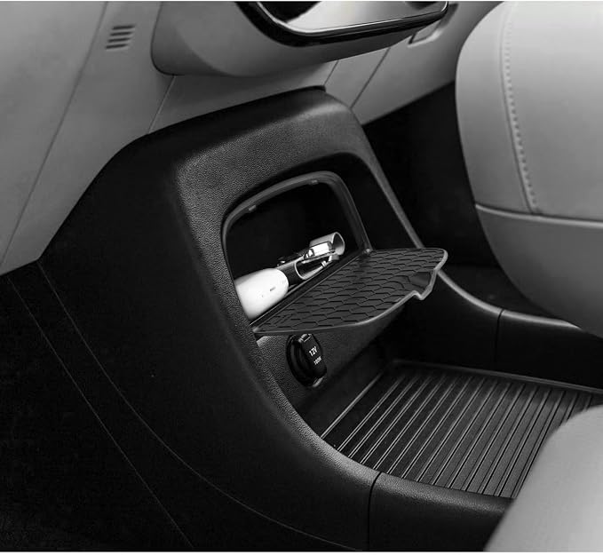 LUWU Palisade 2026 Center Console Hidden Box Organizer Compatible with 2026 Hyundai Palisade Accessories Console Organizer Tray Armrest Hidden Storage Box Secret Box Secondary Storage