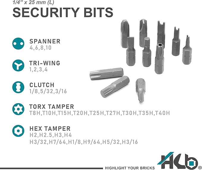 HB 62-Piece Socket and Precision Bit Set AKM026-U 90-Tooth 1/4-In Drive Swivel Head 270° Mini Ratchet Quick Release Reversible Security Bits Chrome Vanadium Steel S2 Steel Portable Case Made in Taiwan