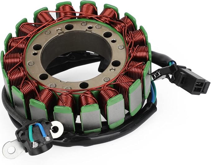 Magneto Coil Stator + Voltage Regulator + Gasket Assy for Suzuki Volusia 800 VL800 Model K5 2001-2004 - Compatible with Part Numbers 32101-41F00 32800-41F10