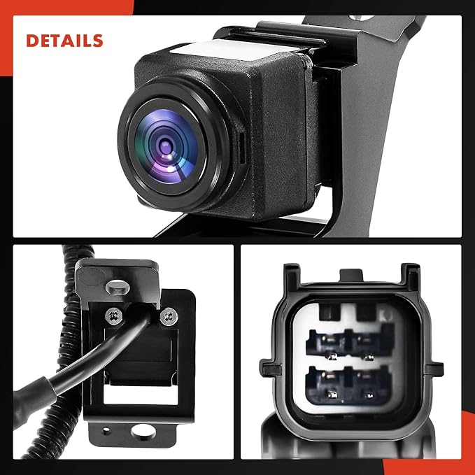 A-Premium Park Assist Camera Rear View Backup Reverse Camera Compatible with Select Honda Models - 2009-2014 Ridgeline - Replace# 39530SJCA01