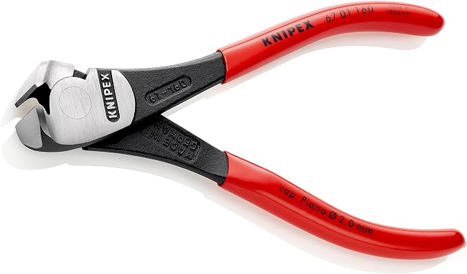 67 01 160 SB High Leverage End Cutting Nippers 6, 3" In Blister Packaging