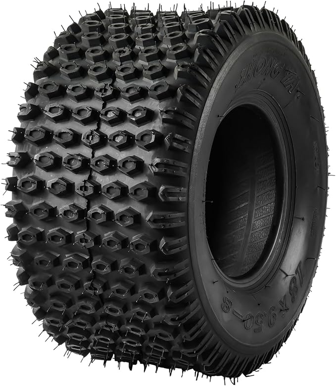 Torchbeam 18x9.5-8 ATV UTV Mud All Terrain Tires 18x9.5x8,4 Ply Bias Tires for Quad,Side by Side Hybrid Tread for Dirt, Snow and Trail Riding,SET OF 2, 14 PSI Z-106