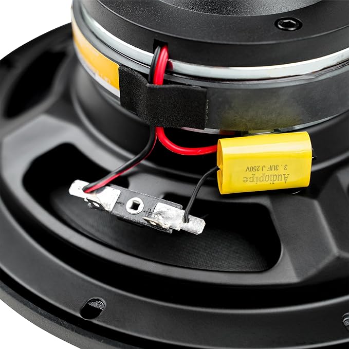 Audiopipe 8" Compression Horn Mid-Range Loudspeaker (APMB-828G-CHF) (Black, 8 Inch)