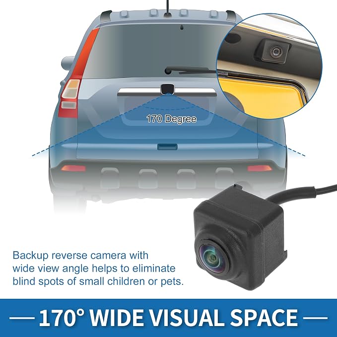 Rear View Camera for Chevrolet Colorado for GMC Canyon 2019-2022 Park Assist Backup Reverse Camera Replace No.84586465/85537938/84399510/GM1960203