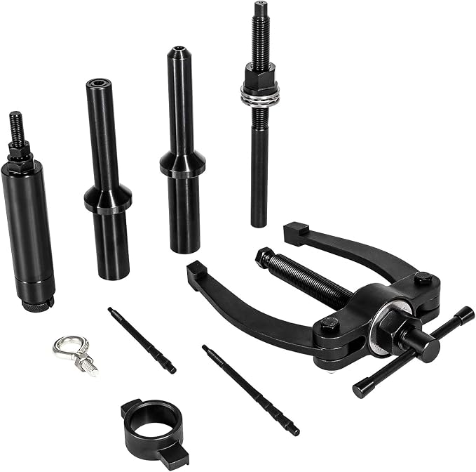 Injector Sleeve Cup Nozzle Tube Remover and Installer Tool Kit Compatible with Volvo D11 D13 D16 FM12, Mack Truck MP7 MP8 MP10 Engines, Replce OEM 9986174 88800387 88800196