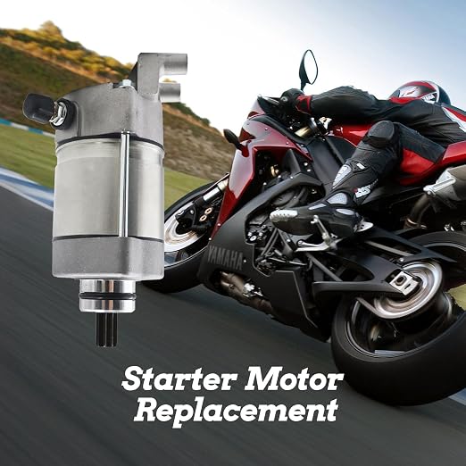 KARSEE Starter Motor Compatible with Yamaha R1 YZFR1 YZF-R1 2004-2008 5VY-81890-00-00 5VY-81890-01-00 5VY-81890-02-00 4C8-81890-01-00