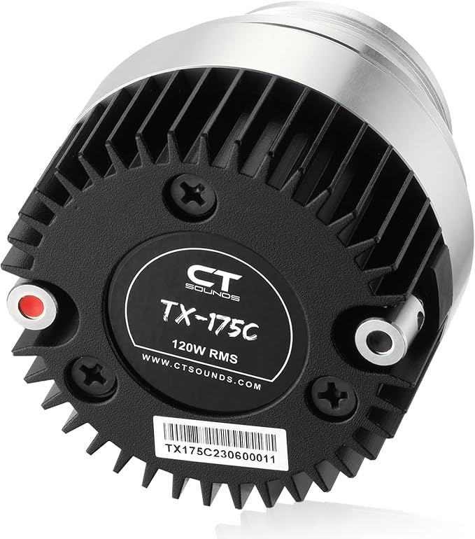 CT Sounds TX-175C 1.75” 480-Watt Neodymium Super Tweeters, Pair