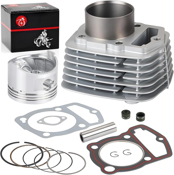 63mm STD Top End Rebuild Kit Cylinder Pistion Gasket for Honda XR200 XR200R XL200R 1986-1987