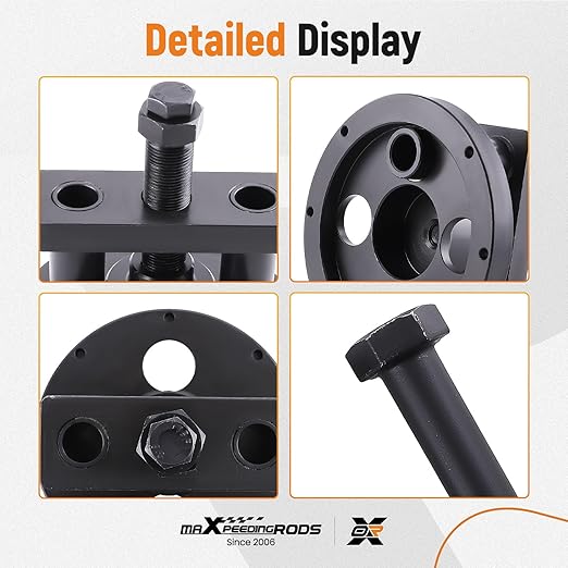 maXpeedingrods for Detroit Diesel DD13 DD15 Crankshaft Oil Seal Remover Installer Tool Kit Front & Rear Seal Tool, Replace# W470589004300 W541589023300 W541589003400