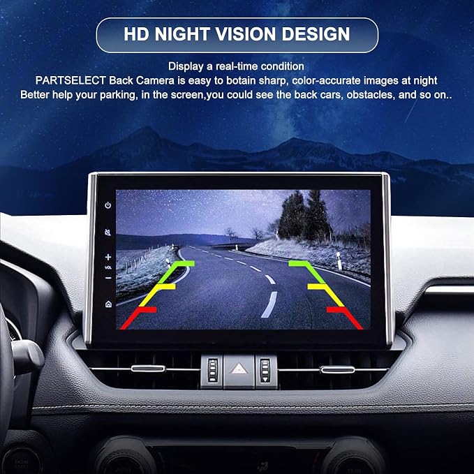 23171840 Rear View Backup Camera Replacement for Cadillac CTS 2011 2012 2013 2014 2.0L L4 / 3.0L 3.6L V6 Back Up Camera for CTS V 6.2L V8 Replaces# 22914945, 20793585