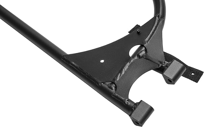 ALMULOO Passenger Side Upper Door Frame Compatible with Can-Am Maverick X3 XRS X3 RS RR 2017-2024, Aluminum Front Right Door Frame Replacement, Powder-Coated Black (2 & 4 Door Models)