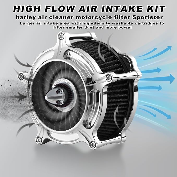 Harley For Davidsonair Filter Cleaner Touring 08-16,Softail 16-17 Grey | C-For Touring 08-16Softail 16-17