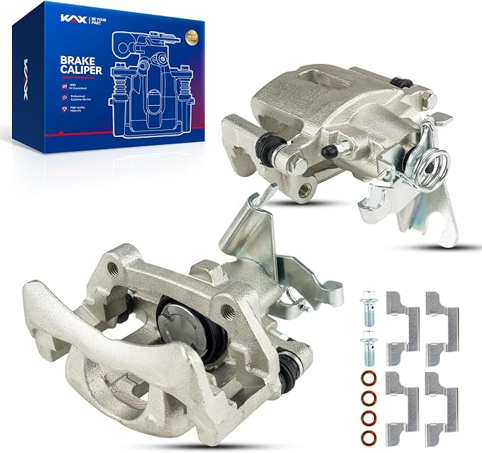 KAX Disc Brake Caliper Assembly Fit for Mustang 2005 2006 2007 2008 2009 2010 2011 2012 2013 2014, Rear Side