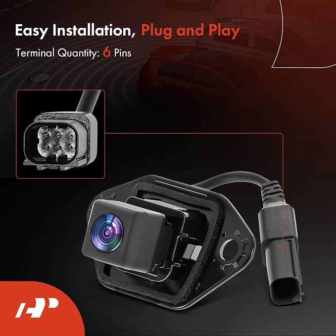 A-Premium Rear View Backup Camera Compatible with Toyota | Parking Camera for 2015 2016 2017 Avalon - Replace# 8679007020