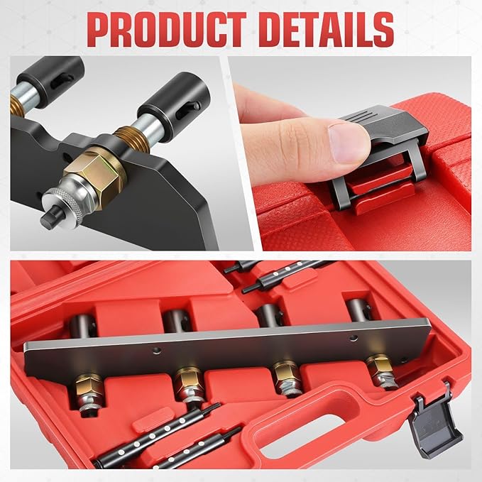 DNA Motoring Fuel Injector Removal Install Tool Kit Compatible with BMW B36 B38 B48 B58 Engines, 2358417, 2358022, TOOLS-00717
