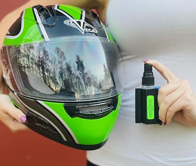 Professional Motorcycle Faceshield Cleaning System
