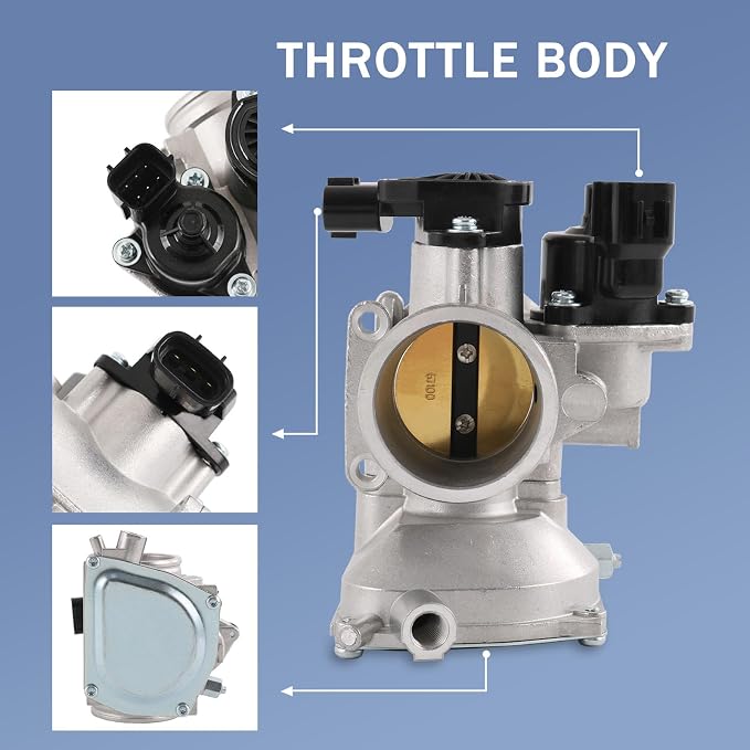 Throttle Body Compatible for Polaris Sportsman Ranger RZR RGR 800 4X4 6X6 800 EFI 2011-2014 R11 R12 R13 R14 Z14 Replacement for 1204195