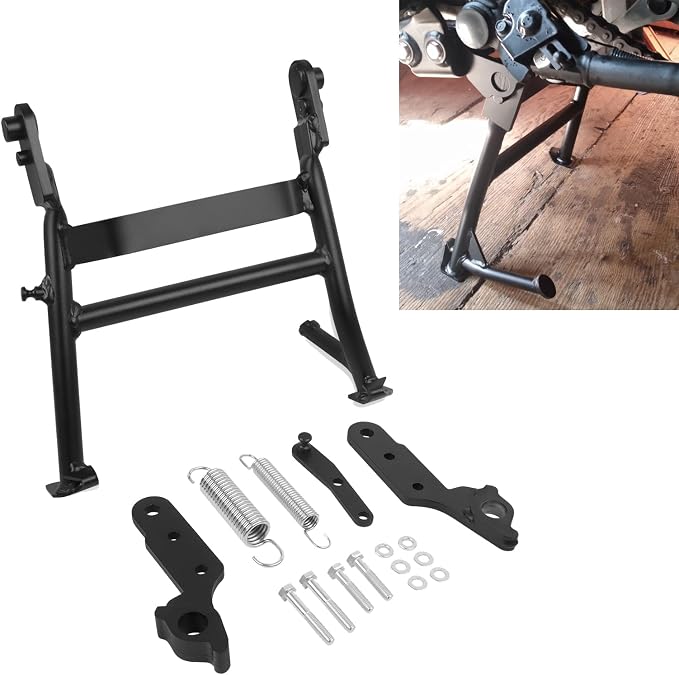 Motorcycle Center Stand Kickstand Foot Center Stand Support Replacement for Kawasaki KLR650 2021-2025 KLR 650 Adventure KLR650 S 2021 2022 2023 2024 2025