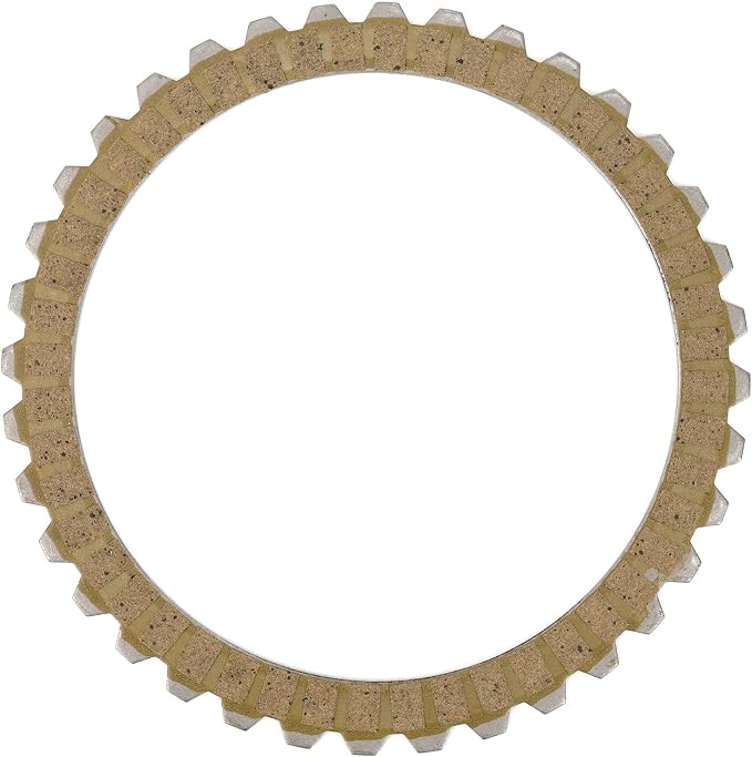 AHL Motorcycle Yellow Clutch Plates For Harley XL883 2004-2008 XL1200 1200X48 SPORTSTER 1991-2011; Bad Boy FXSTSB Dyna Glide Electra OEM:37911-90 307-30-10011 8146-0100