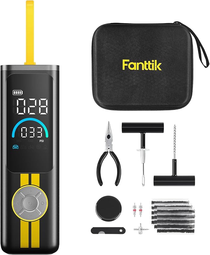 Fanttik Tire Repair Kit and X9 APEX Tire Inflator
