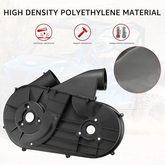 HAKA TOUGH UTV Inner Clutch Cover for Polaris RZR XP 1000/General 1000/Ranger Crew XP 1000/900 Accessories 2014-2023, Clutch Cover for RZR Accessories Replacement for OEM# 2635158,2635822,2634229