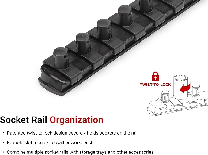 TEKTON 3/8 Inch Drive 6-Point Socket Set, 15-Piece | SHD91113