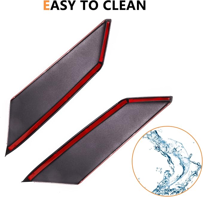 Rear Door Handle Storage Tray Organizer Box for 2021 2022 2023 2024 2025 New Ford Bronco 4 Door Interior Accessories Inner Side Door Handle Armrest Grab Insert Pockets Black 2 Pack
