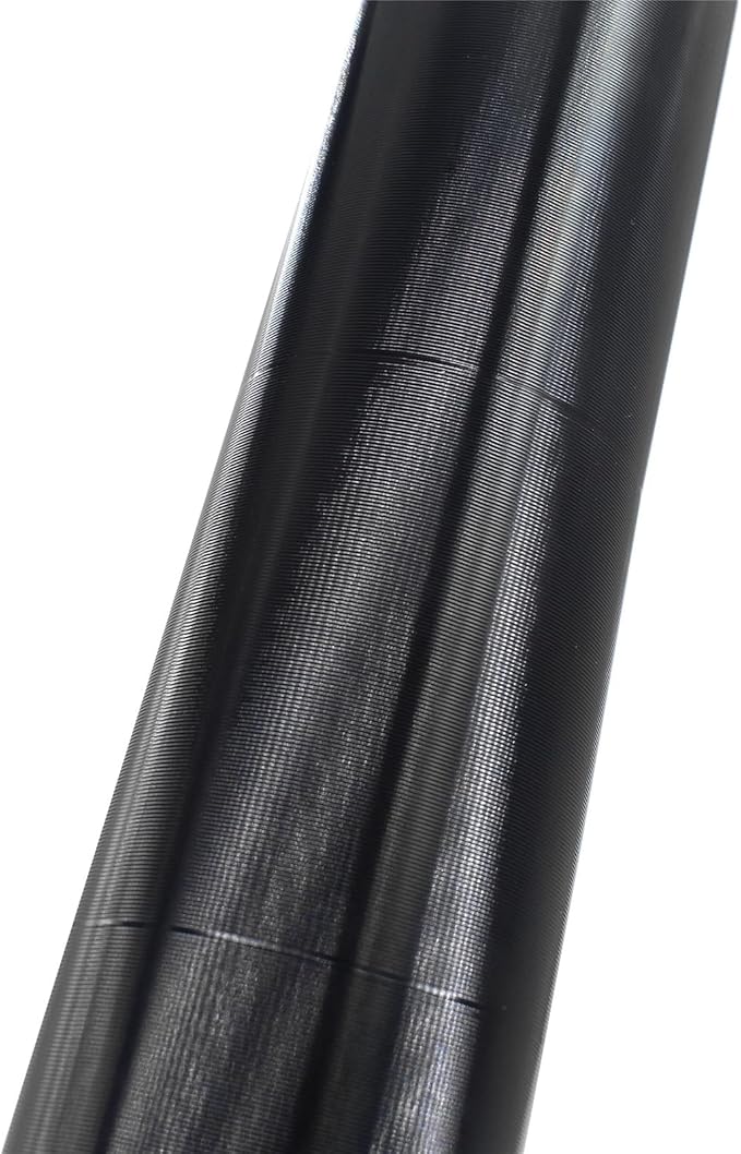 Front Inverted 630MM Fork 45MM/48MM with Shock Protector Cover for Chinese Dirt Pit Bike CRF KLX (Black Red-12mm Alxe)