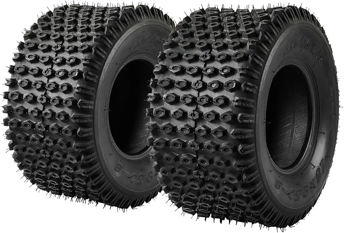Torchbeam 18x9.5-8 ATV UTV Mud All Terrain Tires 18x9.5x8,4 Ply Bias Tires for Quad,Side by Side Hybrid Tread for Dirt, Snow and Trail Riding,SET OF 2, 14 PSI Z-106