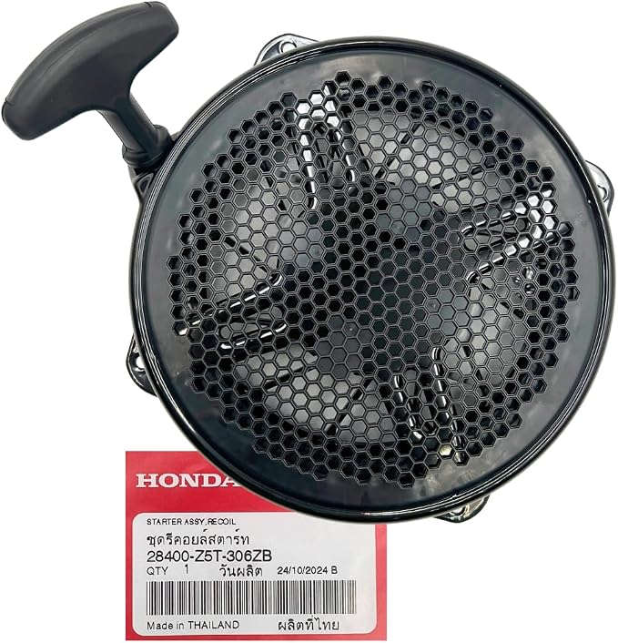 KINDZA Genuine 28400-Z5T-306ZB Recoil Starter for Honda EB4000X EB5000X EB65000X EM4000sx EM5000sxk3 EM5000sxk2 Generators OEM