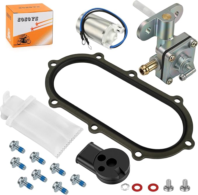 Fuel Gas Valve Petcock + Fuel Pump W/Gasket For Suzuki GSX-R600 1997-2000 GSX-R750X 1996-1999 44300-33E01 44300-33E0V