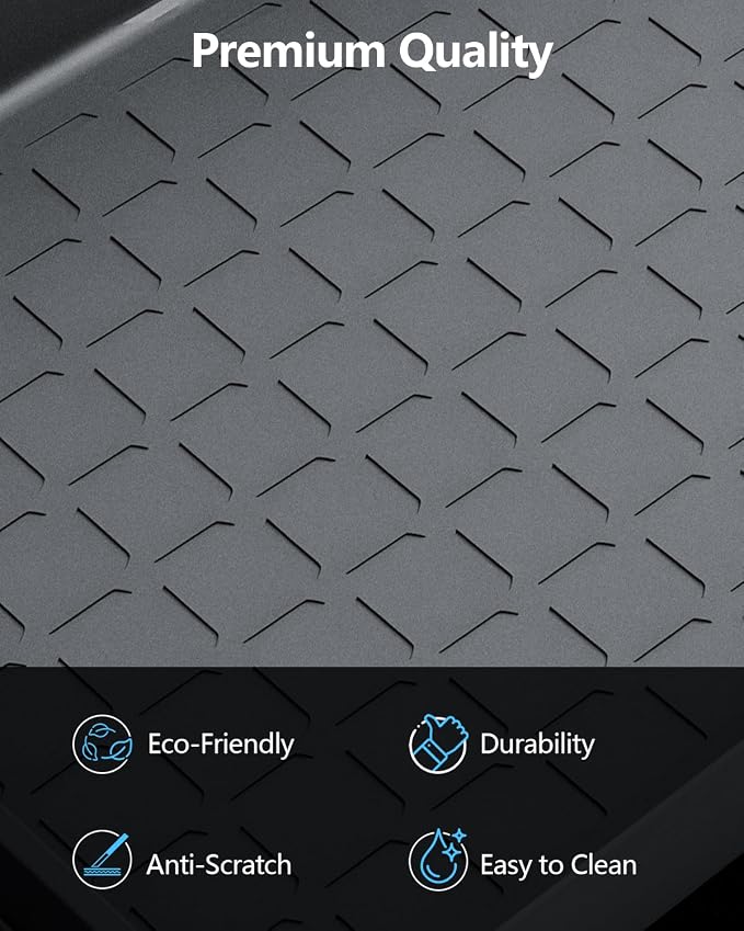 SKTU 2PCS for 2026 Toyota RAV4 Center Console Mat for 2026+ Toyota RAV4 (LE/SE/XLE Premium/Woodland/XSE/Limited) Non-Slip Console Pad & Gear Shift Panel 2026 RAV4 Accessories Side Storage Box