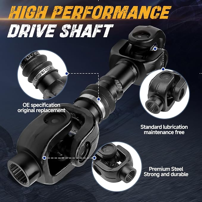 Rear Propeller Drive Shaft Prop Fit for Can-Am Maverick Max 1000R 2013-2017 | Fit for Can-Am Maverick 1000R 2013-2017 | Fit for Can-Am Maverick 1000 2013, OE 705501849, 703500994
