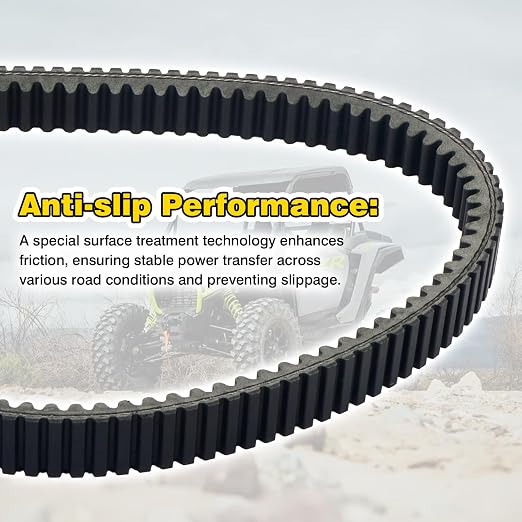 3212359 Heavy Duty Drive Belt for Polaris General 1000 Series, RZR 900 1000 RZR Trail S Series and Ranger 500 570 900 1000 Trail S Series, Off Road Belt New