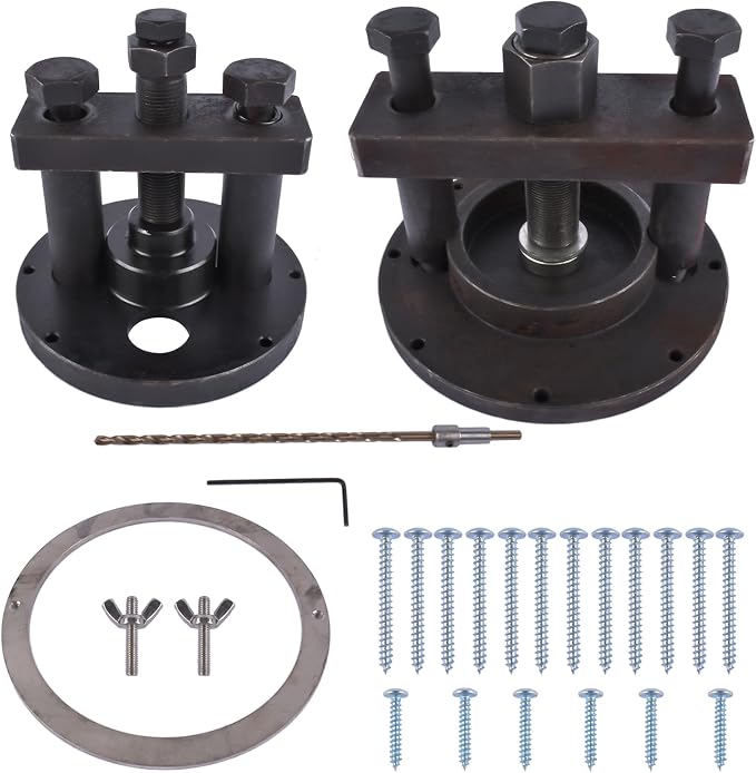 Engine Front Rear Crankshaft Oil Seal Remover and Installer Tool Kit Replacement for Detroit Diesel DD13 and DD15#W541589023300 W541589003400 W470589004300