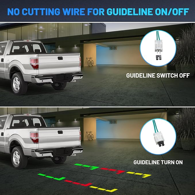 EWAY Tailgate Handle Backup Rear View Camera for Ford F150 2015 2016 2017 Manual Type Reverse Vehicle Backing Night Vision Aftermarket Reversing Cameras for Pickup Truck Black