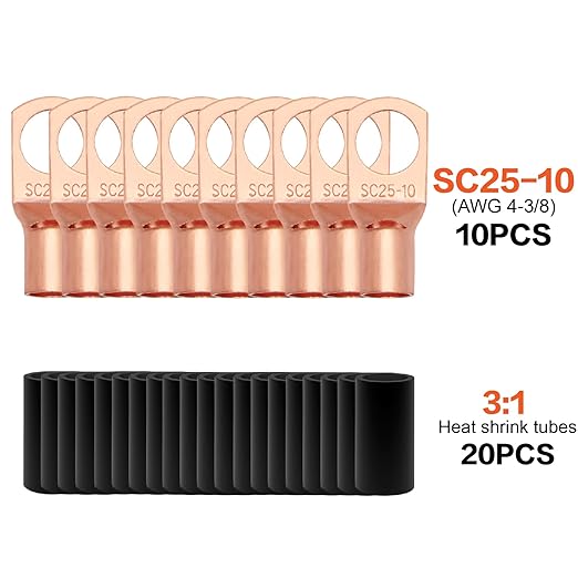 4 Gauge Wire (50FT) Red Copper Clad Aluminum CCA - Primary Automotive Wire,Car Amplifier Power & Ground Cable,Battery Cable for Car Audio Speaker,Solar, Auto, RV Trailer Amp Wiring kit