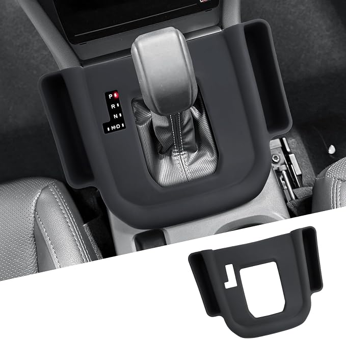 2025 Forester Center Console Organizer - For 2025 Subaru Forester(Premium/Sport/Limited/Touring) & Forester Hybrid Center Console Silicone Storage Tray For 2025 Forester/Hybrid Accessories(Black)