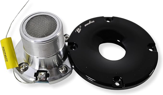 B2 Audio Rage Series Pair of 40 Watt RMS 1" 4-Ohm Shallow Mount Compression Drivers w/Horn