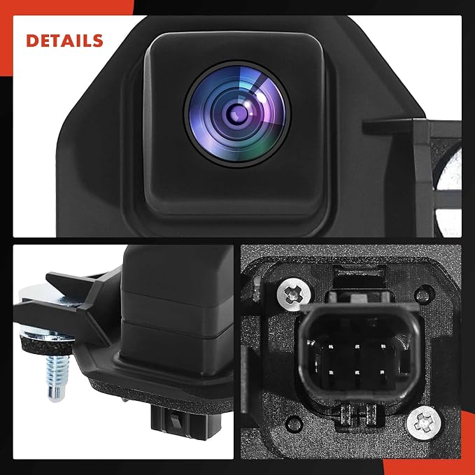 A-Premium Rear View Backup Camera Compatible with Toyota | Parking Camera for 2012-2019 Yaris - Replace# 8679052220