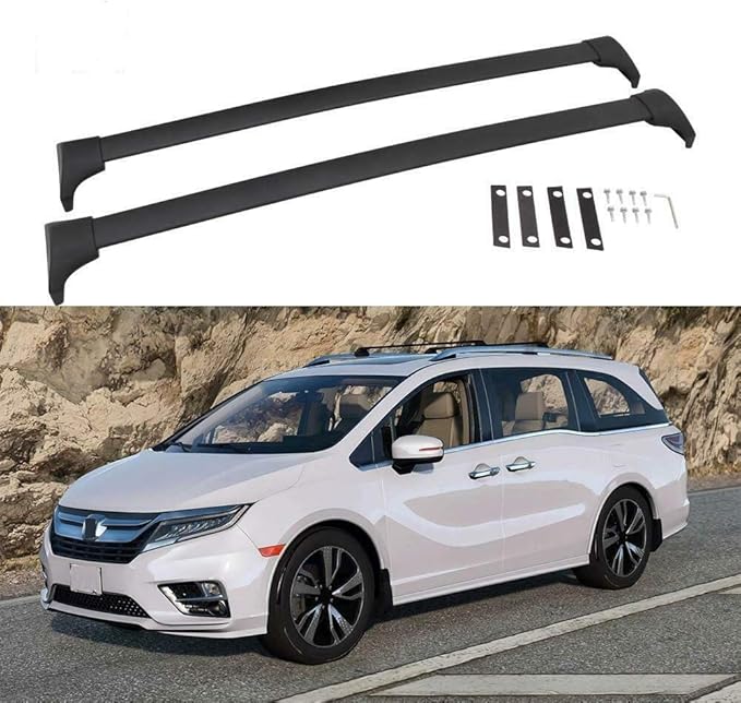 Roof Rack Cross Bars for Honda Odyssey 2018-2026 Top Roof Rails Aluminum Luggage Cargo