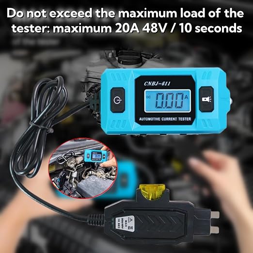 Automotive Circuit Fault Probe Tester, CNBJ-611 Car Circuit Tester, Automotive Fuse Tester Max 48V, Circuit Fault Test Tool, Blade Fuse with Gloves 2026 New (1 Set)