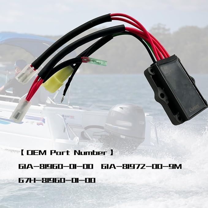 KARSEE Voltage Regulator Rectifier 61A-81960-01 Compatible with Yamaha Outboard 150HP 2003-2005 200HP 1998-2005 Replace 61A-81972-00-9M