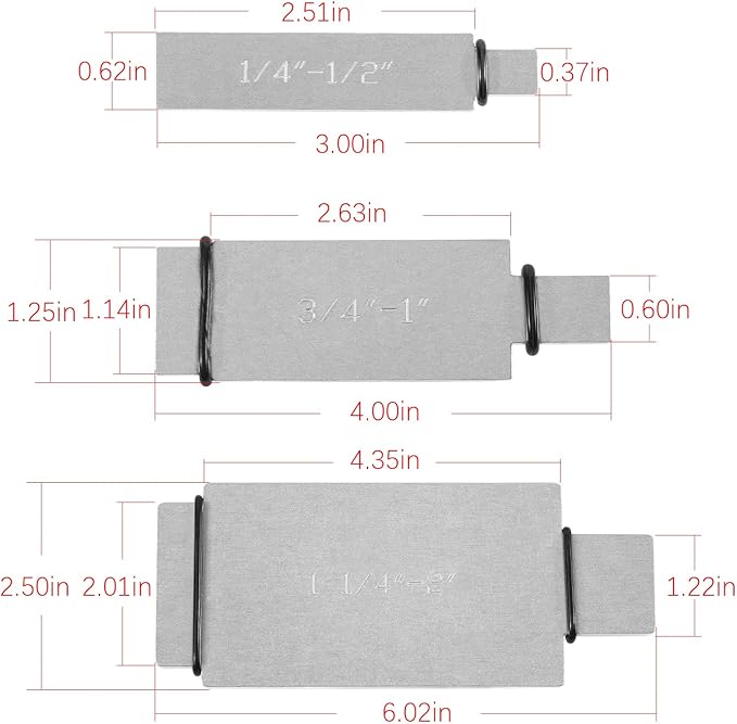 Replace For Wilkins RK-975TOOL 1/4" - 2" Model 950XL 950XLT 950XLT2 975XL and 975XL2 Check Seat Removal Tool Kit
